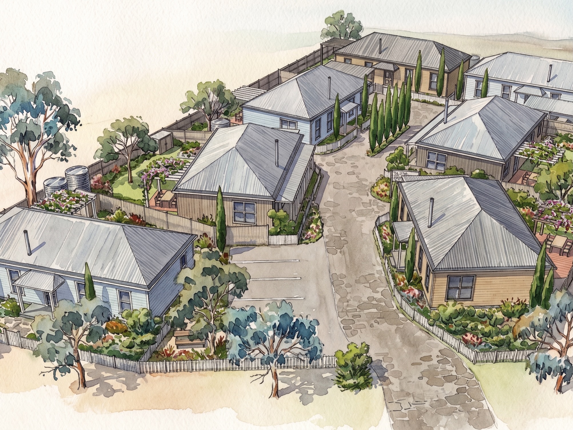 Community Village Urban Village Traditional Ecovillage Design Masterplan Architecture Jiri Lev b