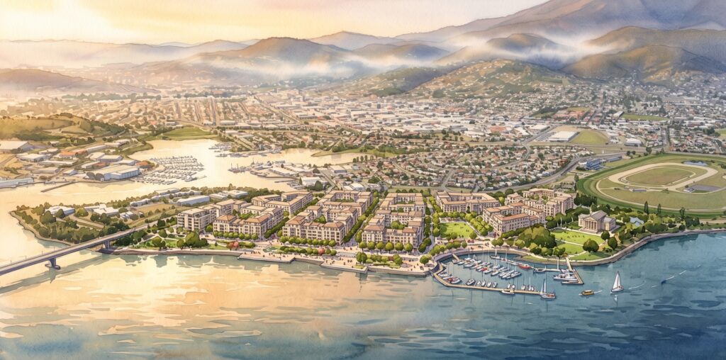 Hobart Waterfront Mixed Use Housing Development Apartment Museum Civic Precinct Masterplan Design Architecture Jiri Lev
