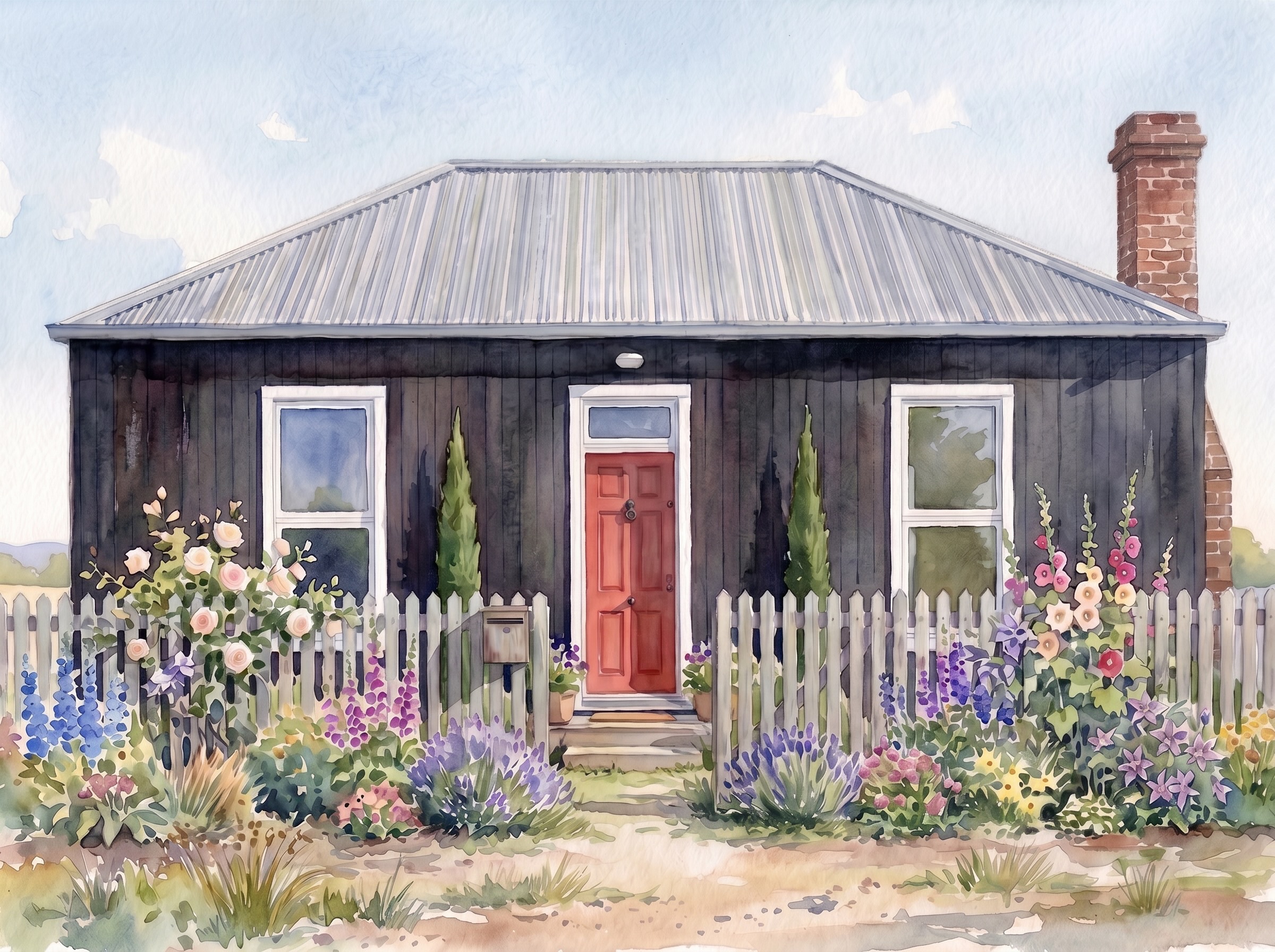 Traditional Tasmanian Georgian Cottage Granny Flat Owner Builder Design Architecture Jiri Lev